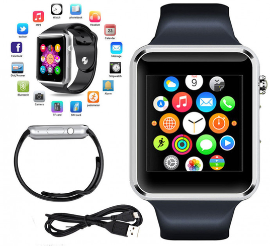 Смарт-годинник Smart Watch A1 Original Black