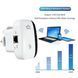 Беспроводной WI-FI репитер сигнала 802.11N/B/G 2dBi Ретранслятор WIFI Усилитель WIFI сигнала, Белый