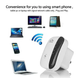 Беспроводной WI-FI репитер сигнала 802.11N/B/G 2dBi Ретранслятор WIFI Усилитель WIFI сигнала, Белый