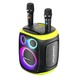 Портативная беспроводная колонка Bluetooth Hopestar Party 130 с 2 Микрофоном Караоке |120Вт, Bluetooth