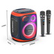 Портативная беспроводная колонка Bluetooth Hopestar Party 130 с 2 Микрофоном Караоке |120Вт, Bluetooth