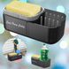 Контейнер-диспенсер для кухни. Дозатор для моющего средства Soap Pump Caddy Черный