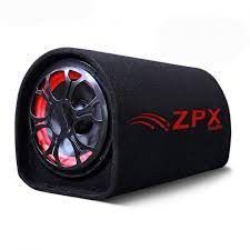 Нет переходника, не работает  Активный сабвуфер для автомобиля 600Вт Car Subwoofer Speaker ZPX ZX-6SUB, Черный