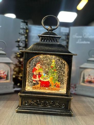 Музичний новорічний ліхтар WDL 24072D Xmas Різдвяна ніч
