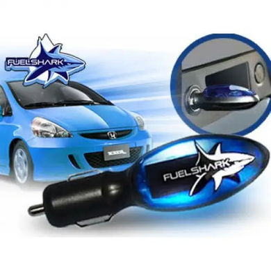 Экономитель топлива Fuel Shark | Устройство прибор для экономии топлива | экономайзер для авто, Темно-синий