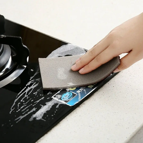 Абразивна губка для чищення посуду sandpaper AND-5599