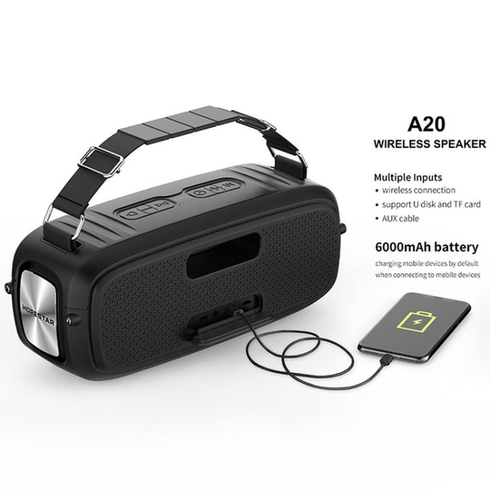 Бездротова Bluetooth колонка Hopestar A20 PRO c Мікрофоном Караоке