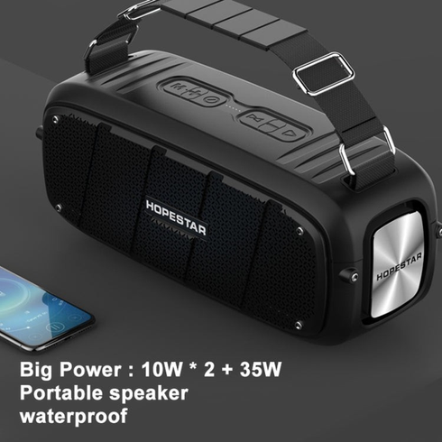 Бездротова Bluetooth колонка Hopestar A20 PRO c Мікрофоном Караоке