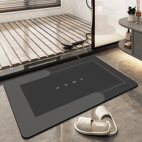 Коврик в ванну влаговпитывающий суперпоглощающий нескользящий Bath Mat Super Absorbent (40х60см)