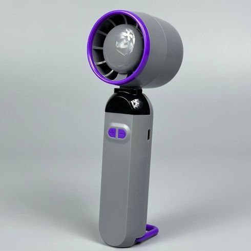 Вентилятор портативный настольный ручной Handheld fan LY-937 со встроенным аккумулятором и с цифровым дисплеем, 5 скоростей
