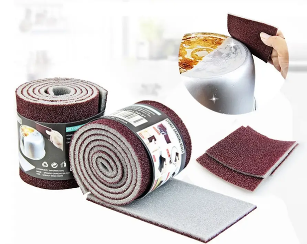 Абразивна губка для чищення посуду sandpaper AND-5599