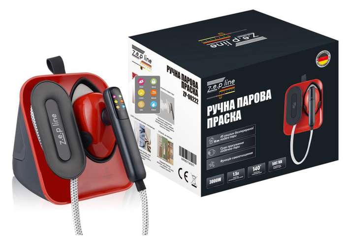 Ручная паровая утюг 3000Вт Zepline ZP-00222