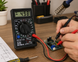 Цифровой мультиметр DT-838 с LCD-дисплеем, звуковым звонком и измерением температуры
