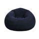 Надувне крісло-пуф Inflatable Sofa / Надувне крісло-мішок 110&times;110&times;85 см Темно-синій