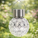 Садовый кристаллический светильник / Уличный солнечный фонарь garden light / Светильник с солнечной панелью