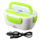 Ланчбокс с подогревом еды 12V Electric lunch box / Ланч-бокс от прикуривателя Зеленый