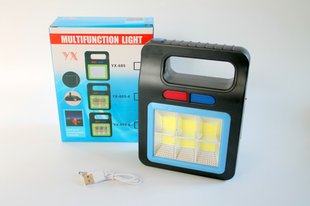 Ліхтар переносний Led solar light YX-605COB акумуляторний з сонячною панеллю