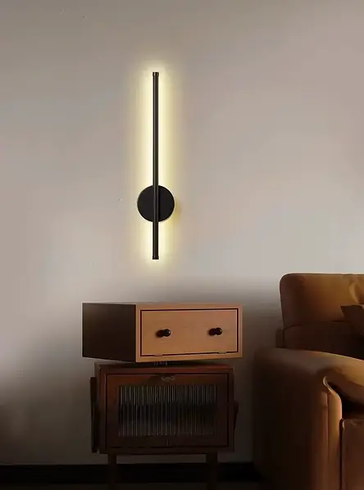Светильник настенный 60 см Strip light HA-125 Черный