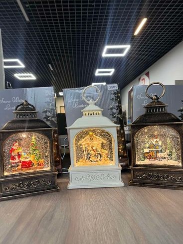 Музичний новорічний ліхтар WDL 24072D Xmas Лускунчик