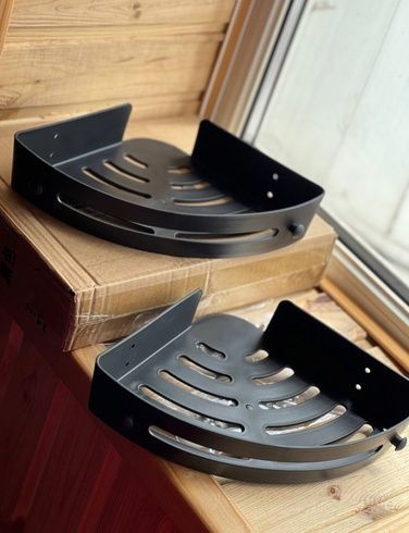 Угловая полочка для ванной комнаты Storage Shelf