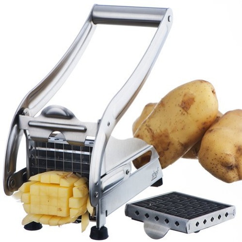 Картоплерезка (овочерізка) механічна, пристрій для різання картоплі фрі Potato Chipper