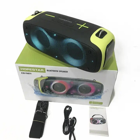 Портативна бездротова колонка Bluetooth Hopestar A30 Party | BT5.0, 70W, TWS, AUX/TF/USB, 7h