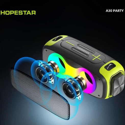 Портативна бездротова колонка Bluetooth Hopestar A30 Party | BT5.0, 70W, TWS, AUX/TF/USB, 7h