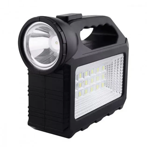 Багатофункціональний LED ліхтар Cclamp GD-101 із сонячною панеллю, 3 лампочки, повербанк