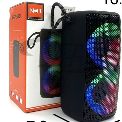 Портативна бездротова колонка Bluetooth NB-041 Компактна колонка з RGB