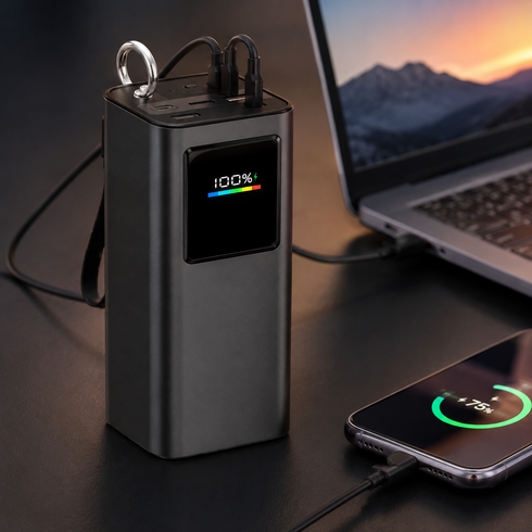 PowerBank Neobatta N-918 20000 mAh 100W / Портативное зарядное устройство 20000 mAh