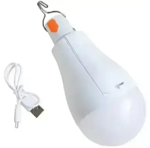 Аккумуляторная LED лампочка Е27 30W аварийного освещения 6500К