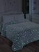 Дитячий плед-покривало Magic Blanket, що світиться в темряві 150 см * 200 см Синій
