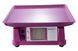 Електронні торгові ваги з лічильником ціни на 50 кг NK 4017 Nokasonic міні з 4 вт (NK-4017), Рожевий