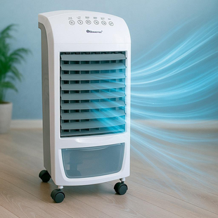 Мобильный воздухоохладитель Domotec MS-1628, 60 Вт &ndash; компактный напольный климат-контроль