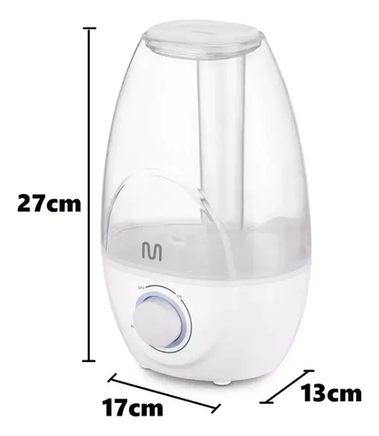 Ультразвуковой увлажнитель воздуха на 2.1 л с регулятором Ultrasonic Humidifier HD-2107