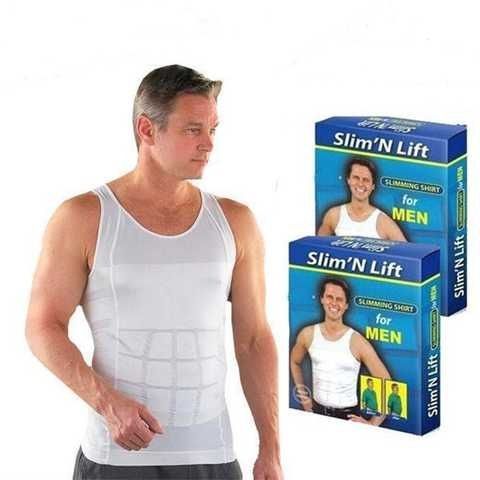 Корректирующая майка мужская Slim n Lift Tank top for men AND LY-579