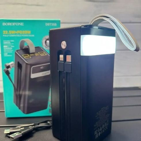 Повербанк Borofone DBT35B 50000 мАг / Power Bank 22.5W PD20W
