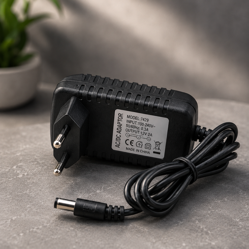 Адаптер 12V 1A (разъём 5.5*2.5mm) / Блок питания