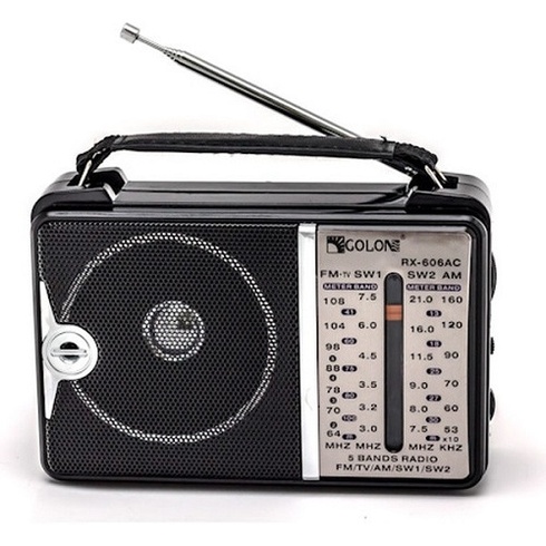Радиоприёмник аккумуляторный Golon RX-606 (чёрный)