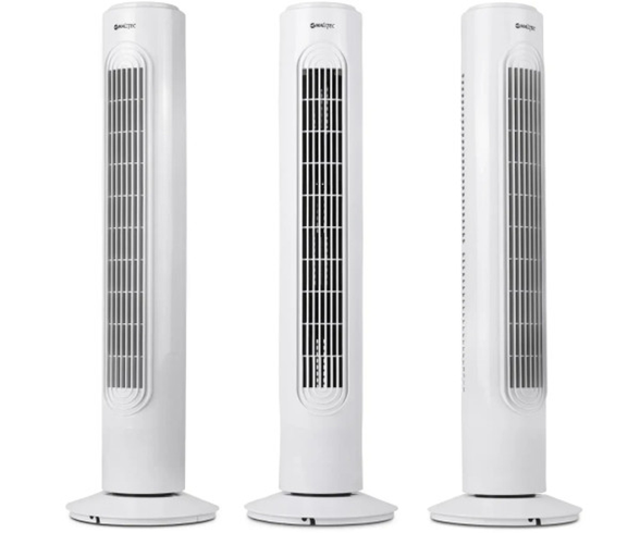 Вентилятор колонний підлоговий DOMOTEC MS-1627 45Вт Білий