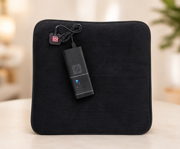 Ковер с подогревом Folem KM Черный от USB 3 режима работы