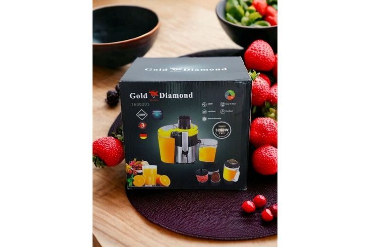 Кухонный комбайн 4 в 1 Top Kitchen TK00203 Соковыжималка блендер кофемолка измельчитель на 3200 Вт