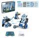 Конструктор Робот Kit 3в1 Футболист/Снайпер/Вратарь / Робот-игрушка Footballer/Sharpshooter/Gripper, 220 деталей Белый