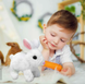 Інтерактивна іграшка Pitter patter pets Кролик звук, світиться, грає музика