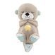 Мягкая игрушка Fisher-Price Сказочные сны выдренка FXC66 серая
