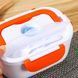 Ланчбокс з підігрівом їжі 12V Electric lunch box / Ланч-бокс від прикурювача Помаранчевий