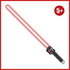 Световой меч Джедая Space Sword двухсторонний на батарейках Красный