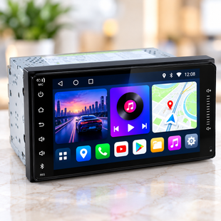 Автомагнитола PI-606 Toyota / Магнитола 2DIN Android 10.0, 3/32 ГБ, / Мультимедийная система GPS, Bluetooth, Wi-Fi