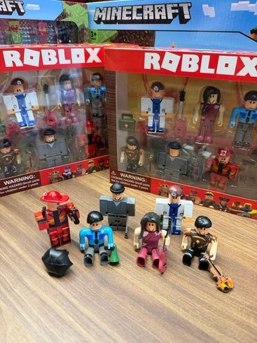 Набір колекційних фігурок з аксесуарами Roblox Legends 6 фігурок "Професії"