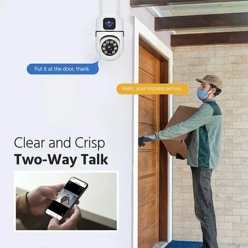 Вулична поворотна камера Dual Lens E10/V11 Wi-Fi з двома об'єктивами